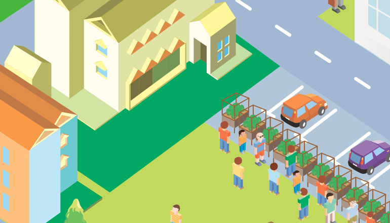 小学校のイラスト